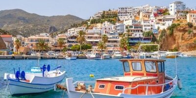 Skipperreise Kreta Boote auf dem Messer