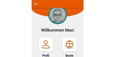 Screenshot der DMYV App Profilansicht 